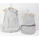 preview thumbnail 1 of 6, Candide Grey Baby Luxury Swaddling Blanket and Infant Sleeper Bag Bundle