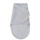 preview thumbnail 2 of 6, Candide Grey Baby Luxury Swaddling Blanket and Infant Sleeper Bag Bundle