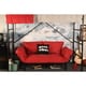 preview thumbnail 7 of 13, Porch & Den Ligon Dorm Dreamer Futon with Black Metal Finish