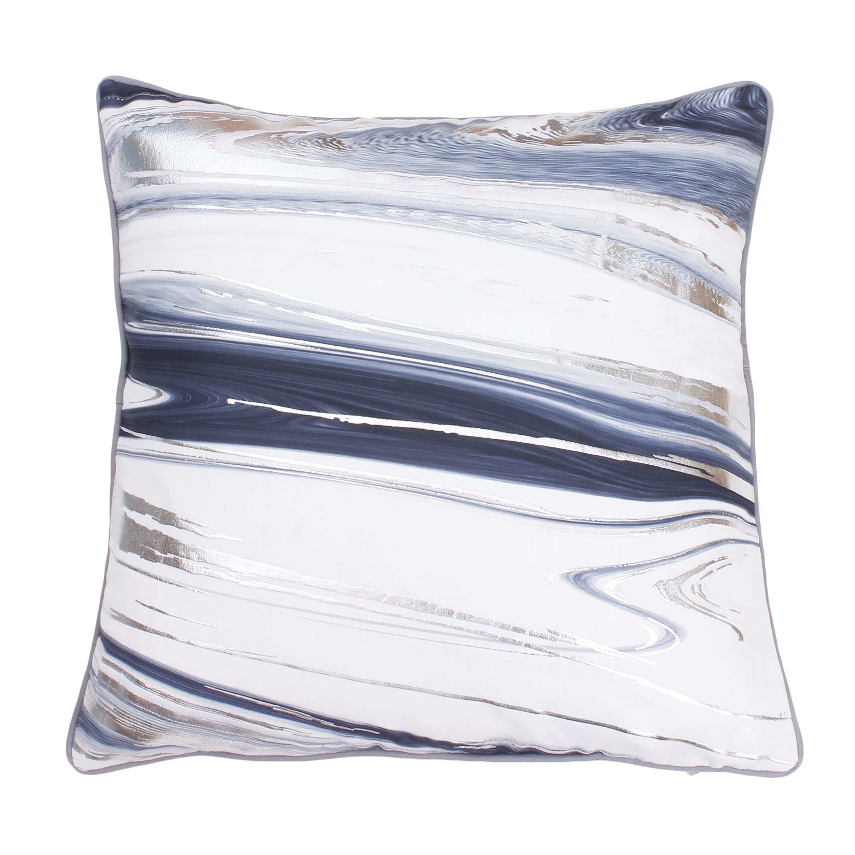 kia marble raised foil pillow