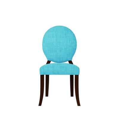 Set of 2 Isabella Side Chairs with Hallow Fabric 680