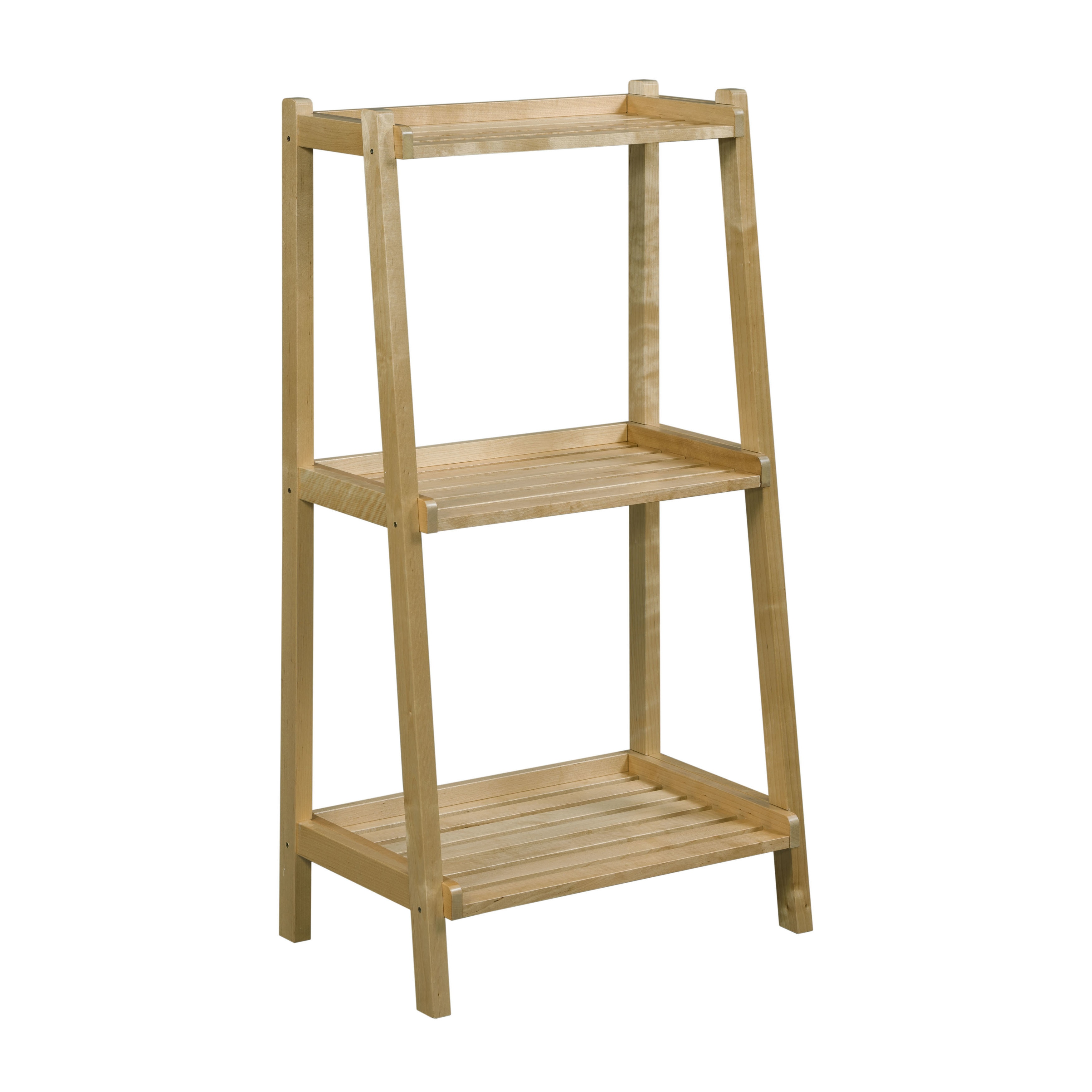 Newridge Home Solid Wood Dunnsville 3 Tier Ladder Shelf Bookcase Newridge Home Solid Wood Dunnsville 3 Tier Ladder Shelf Bookcase