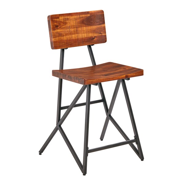 gunmetal counter stool