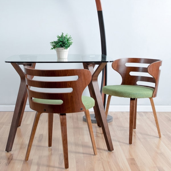 Shop Carson Carrington Duvaker Walnut Wood Dining Accent Chair On