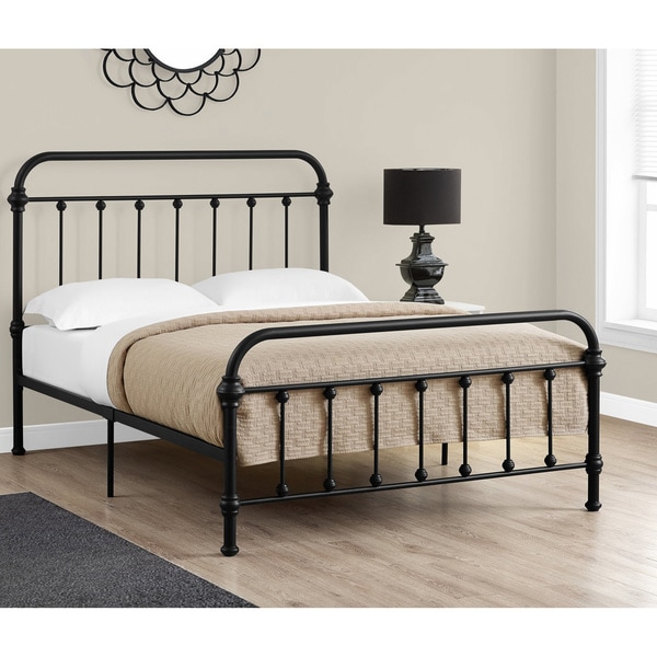 Monarch Black Metal Full-size Bed Frame - Free Shipping Today
