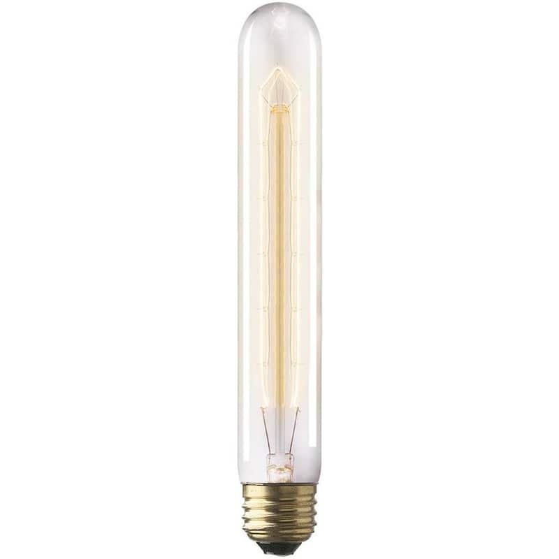 Filament E26 40W Bulb - Clear - 1.5"W x 1.0"D x 12"H
