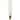 Filament E12 25W Bulb - Clear - 1"W x 1"D x 3.5"H