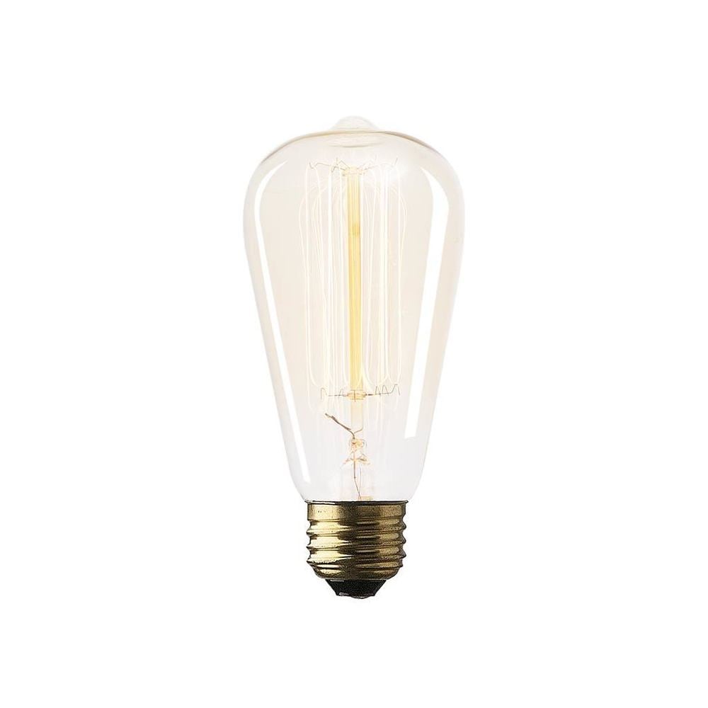 Mercana Filament Teardrop E26 40W Bulb - 2.5"W x 2.5"D x 5.5"H