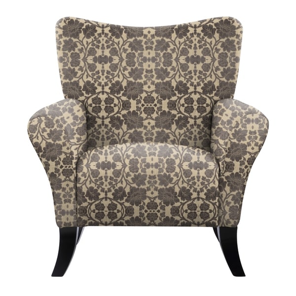 Natalia Accent Chair with Plush Fabric 647 - Overstock ...