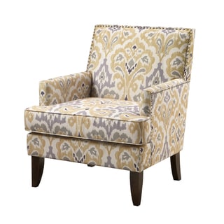 Madison Park Charlie Grey Track-arm Club Chair