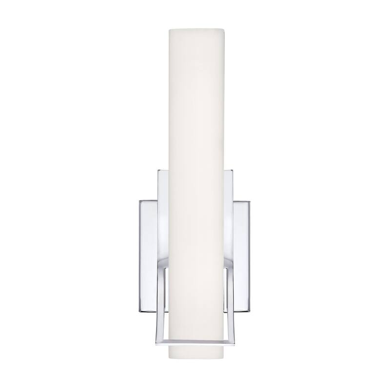 Quoizel Platinum Collection Blade Polished Chrome Steel 1-light LED Bath/Wall Fixture