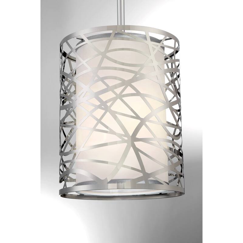 Quoizel Platinum Collection Abode Chrome Mini Pendant Light - Polished Chrome