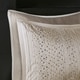 preview thumbnail 4 of 6, Madison Park Iris Natural 8 Piece Embroidered Comforter Set