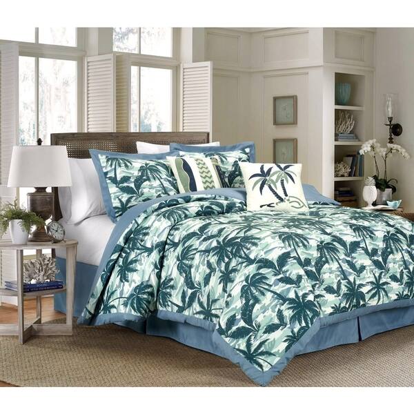 Shop Kona 6 Piece Printed Comforter Set With Embroidery Free