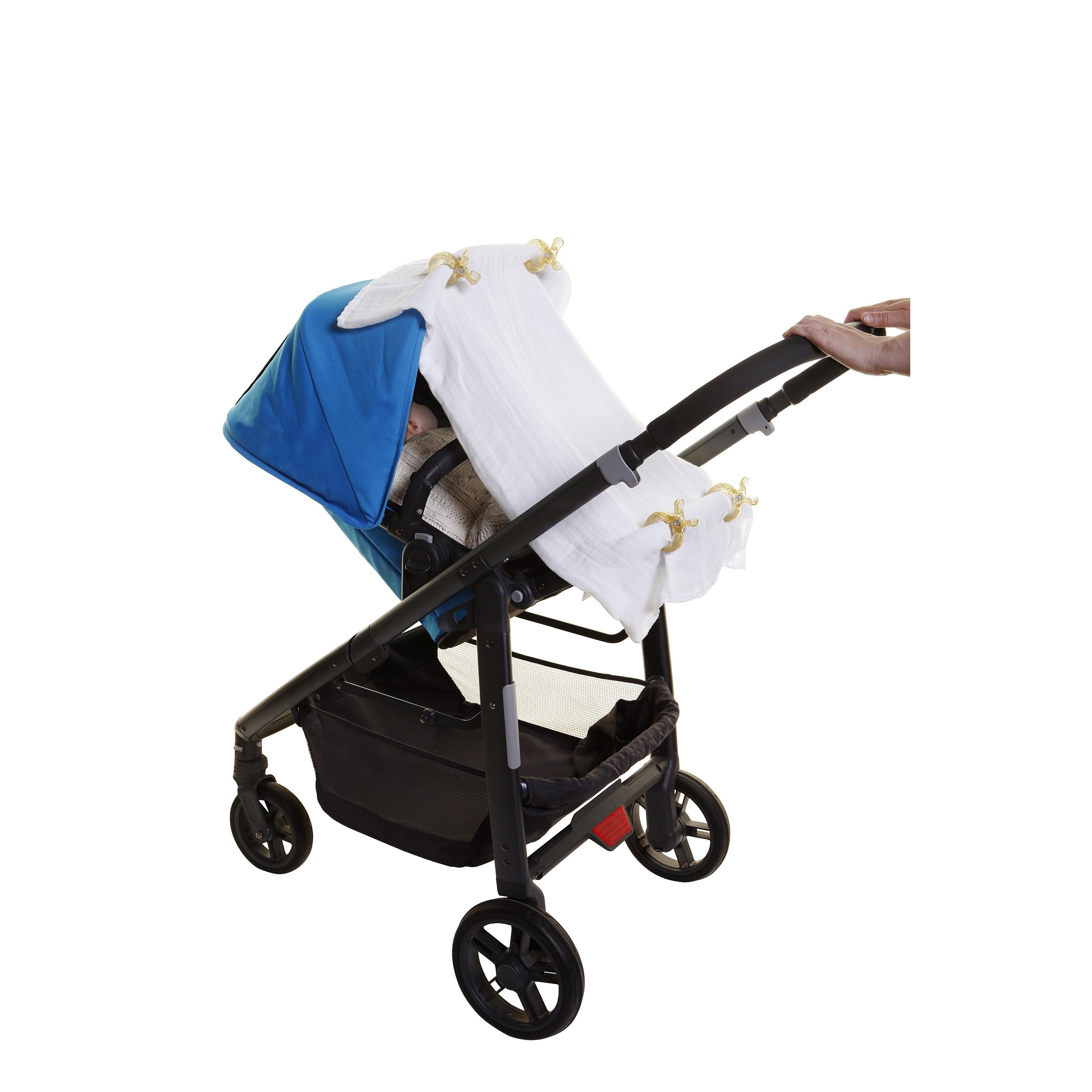 glitter baby stroller