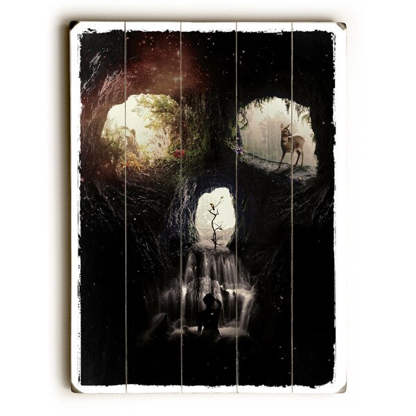 Cave Skull - Multi Wall Decor by Ali Gulec