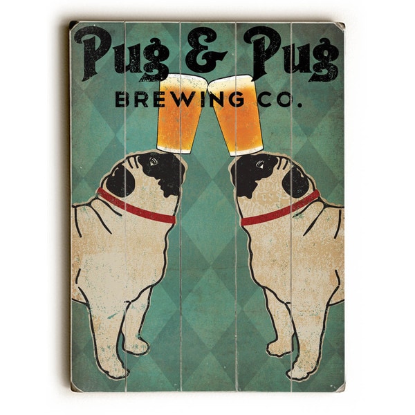 Pug and Pug Brewing - Wall Decor by Ryan Fowler