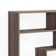 Danya B. Large Weathered Oak Rectangular Shelf Unit - Thumbnail 1