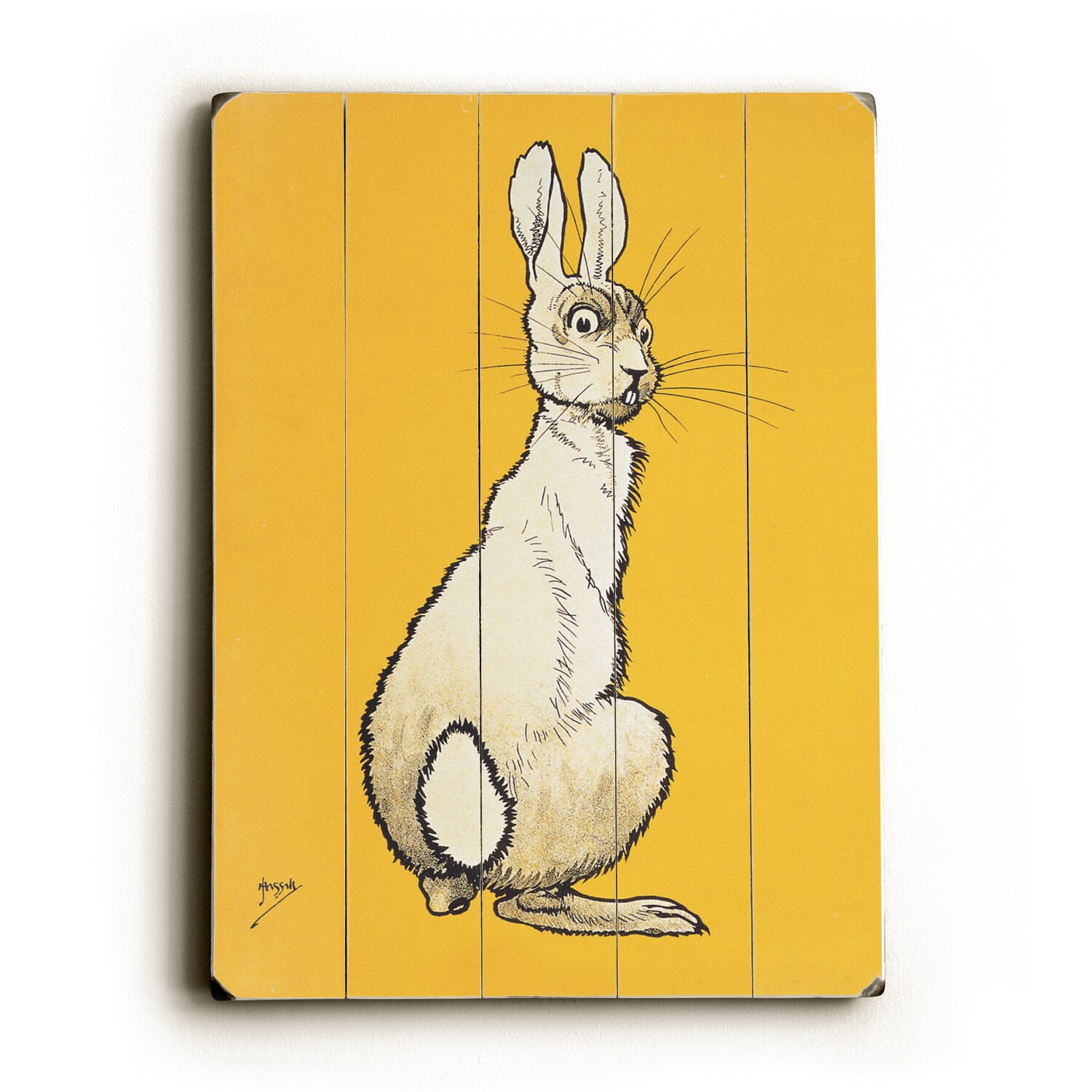 Mr Rabbit Wall Decor By Laughing Elephant Multi Overstock 16772162