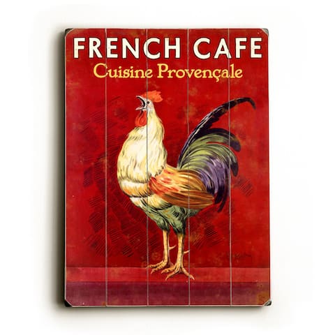 French Café Rooster - Wall Decor by Posters Please