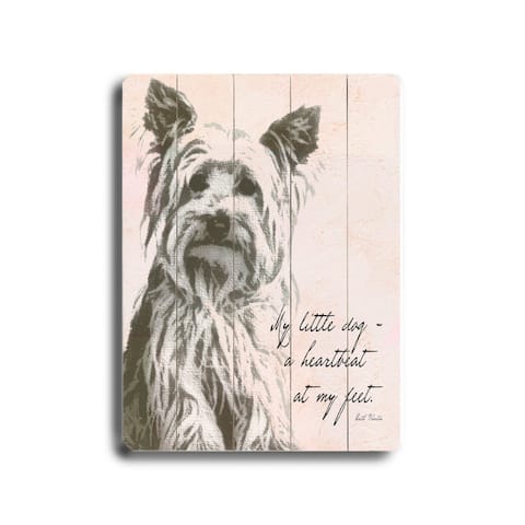My little dog - Wall Decor by Lisa Weedn