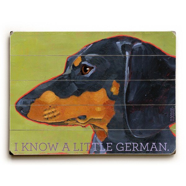 Dachshund - Wall Decor by Ursula Dodge - multi