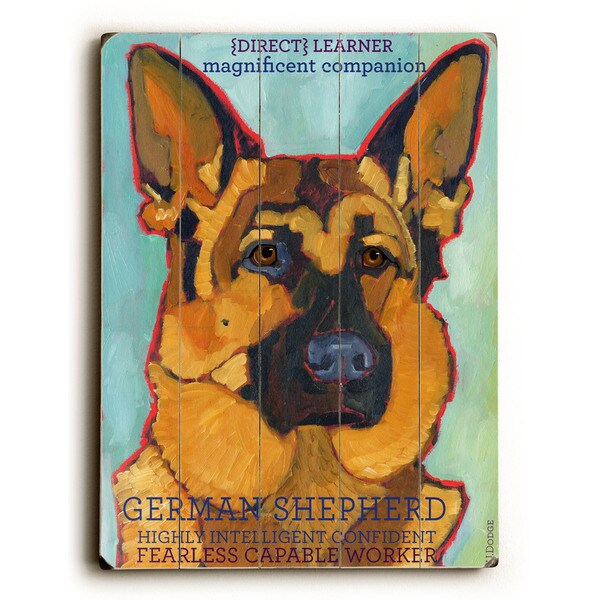 German Shepherd - Wall Decor by Ursula Dodge - Free Shipping On ... German Shepherd - Wall Decor by Ursula Dodge - Free Shipping On ...