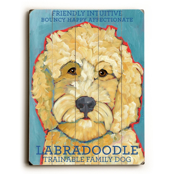 Labradoodle - Wall Decor by Ursula Dodge