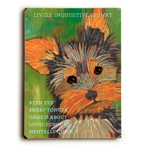 Yorkie - Wall Decor by Ursula Dodge