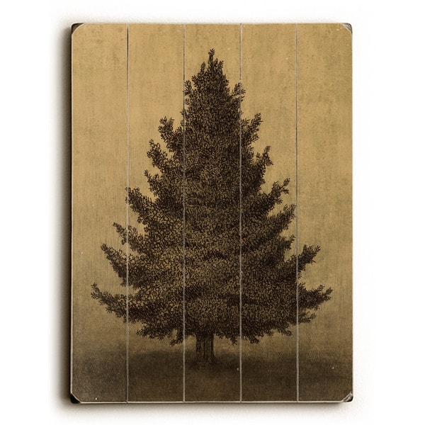 Lonely Pine - Wall Decor by Terry Fan