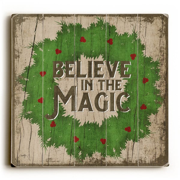 Believe in the Magic - Wood Wall Decor by Misty Diller - Multi-Color ...