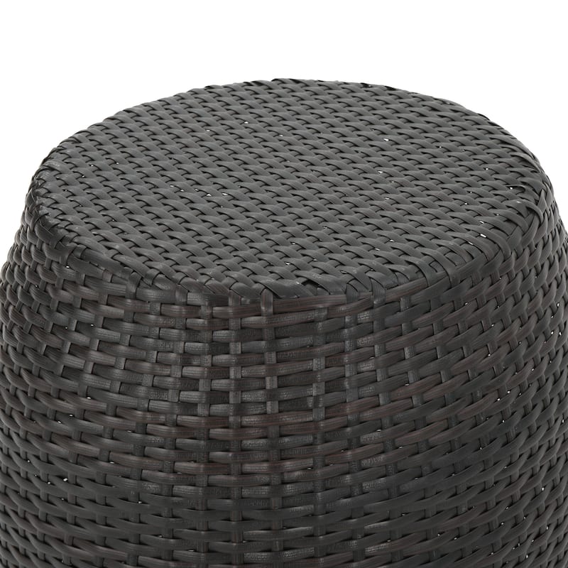 Orleans Outdoor 3-Piece Wicker Chat Set by Christopher Knight Home