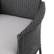 Malta Outdoor Transitional 7 Piece Wicker Dining Set with Water-Resistant Cushions by Christopher Knight Home - Thumbnail 13