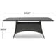 Malta Outdoor Transitional 7 Piece Wicker Dining Set with Water-Resistant Cushions by Christopher Knight Home - Thumbnail 5