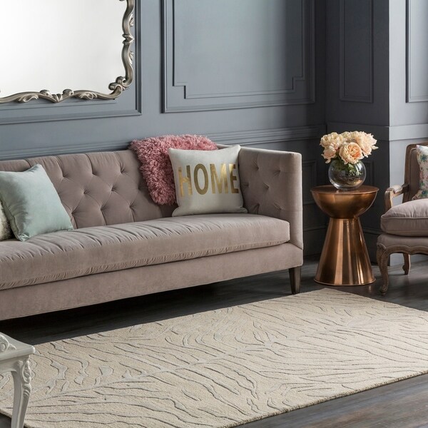 Colonial Home Grey Contemporary Zebra Handmade Area Rug 8 X Colonial Home Grey Contemporary Zebra Handmade Area Rug 8 X27