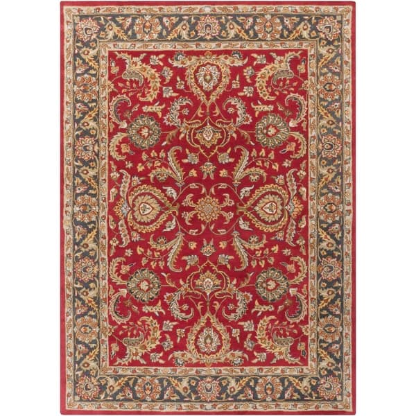 Colonial Home Red Traditional Oriental Handmade Area Rug 8 X 11 Overstock 16795260