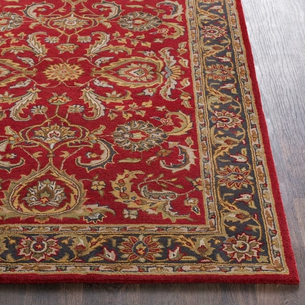 Colonial Home Red Traditional Oriental Handmade Area Rug 8 X 11 Overstock 16795260