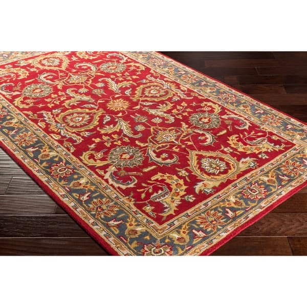 Colonial Home Red Traditional Oriental Handmade Area Rug 8 X 11 Overstock 16795260