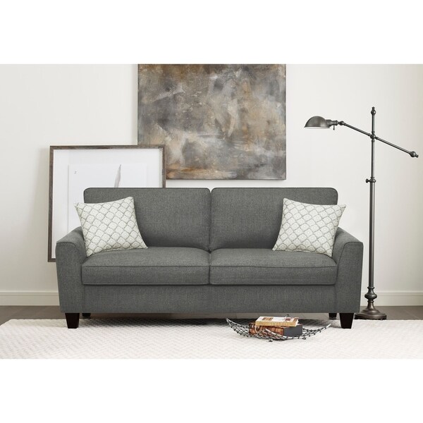 Serta Astoria Microfiber 73-inch Deep Seating Sofa