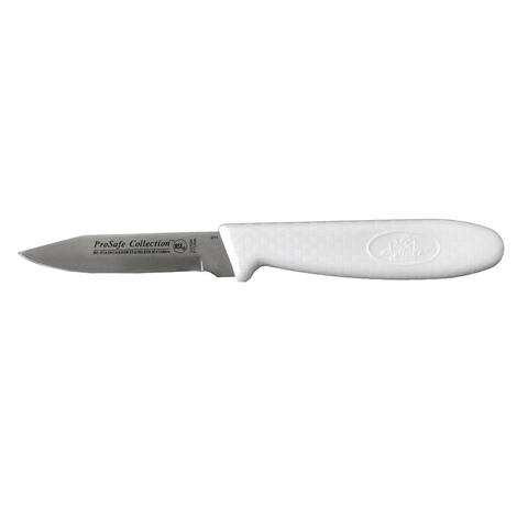 Ergonomic Clip Point Paring Knife 3" - Silver
