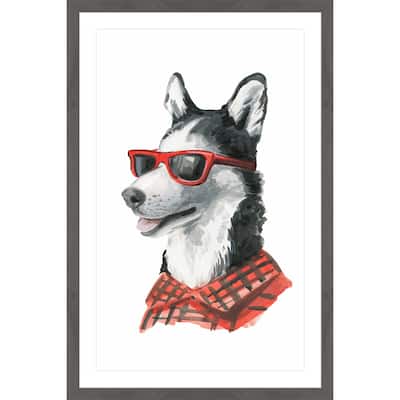 'Cool Raoul' Framed Painting Print