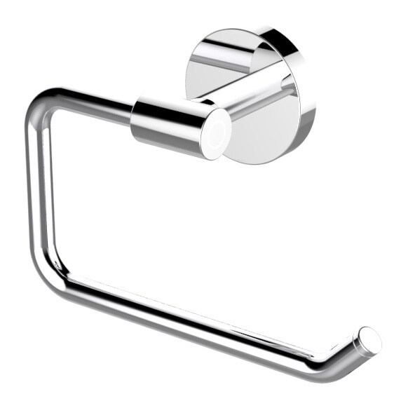 Eviva Round Holdy Toilet Paper Or Towel Holder Brushed Nickel Eviva Round Holdy Toilet Paper Or Towel Holder Brushed Nickel Bathroom Accessories