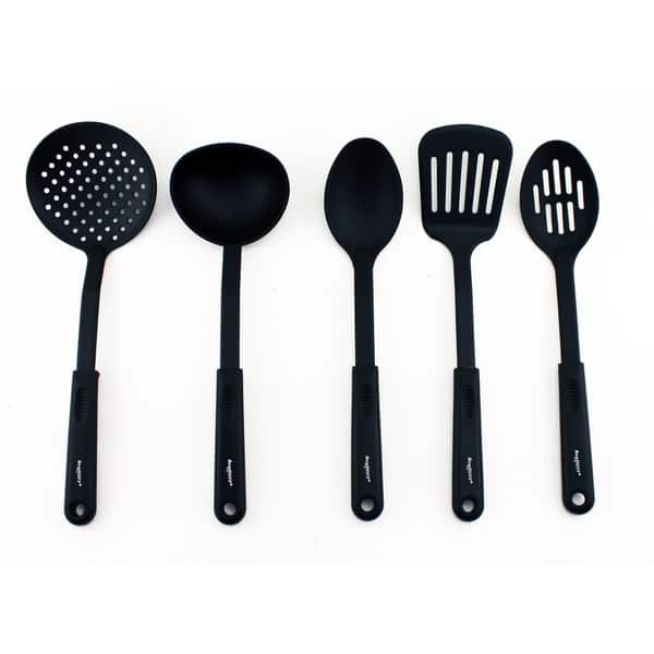 Cooking Light Classic Nylon Turner, Slotted Spatula, Black