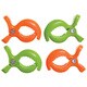 preview thumbnail 1 of 1, Dreambaby® Strollerbuddy® Stroller Clips, 4 Pack Green, Orange