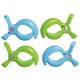 preview thumbnail 1 of 1, Dreambaby® Strollerbuddy® StrollerClips, 4 Pack Blue, Green