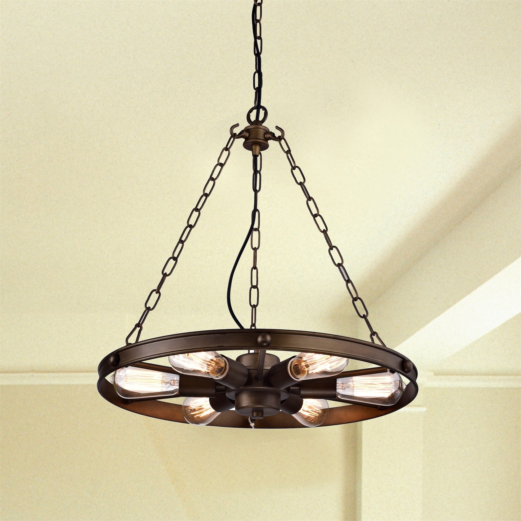 Colima 6 Light Kitchen Island Pendant - Chandeliers For Bedrooms by Overstock.com