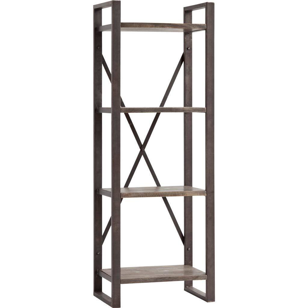 Mercana Menthalla I Brown Wood Shelving Unit