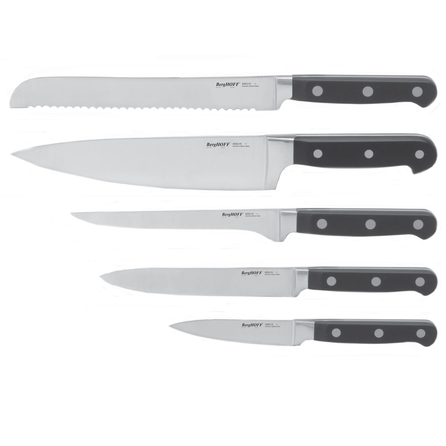 BergHOFF 15-Piece Multicolor Knife Set