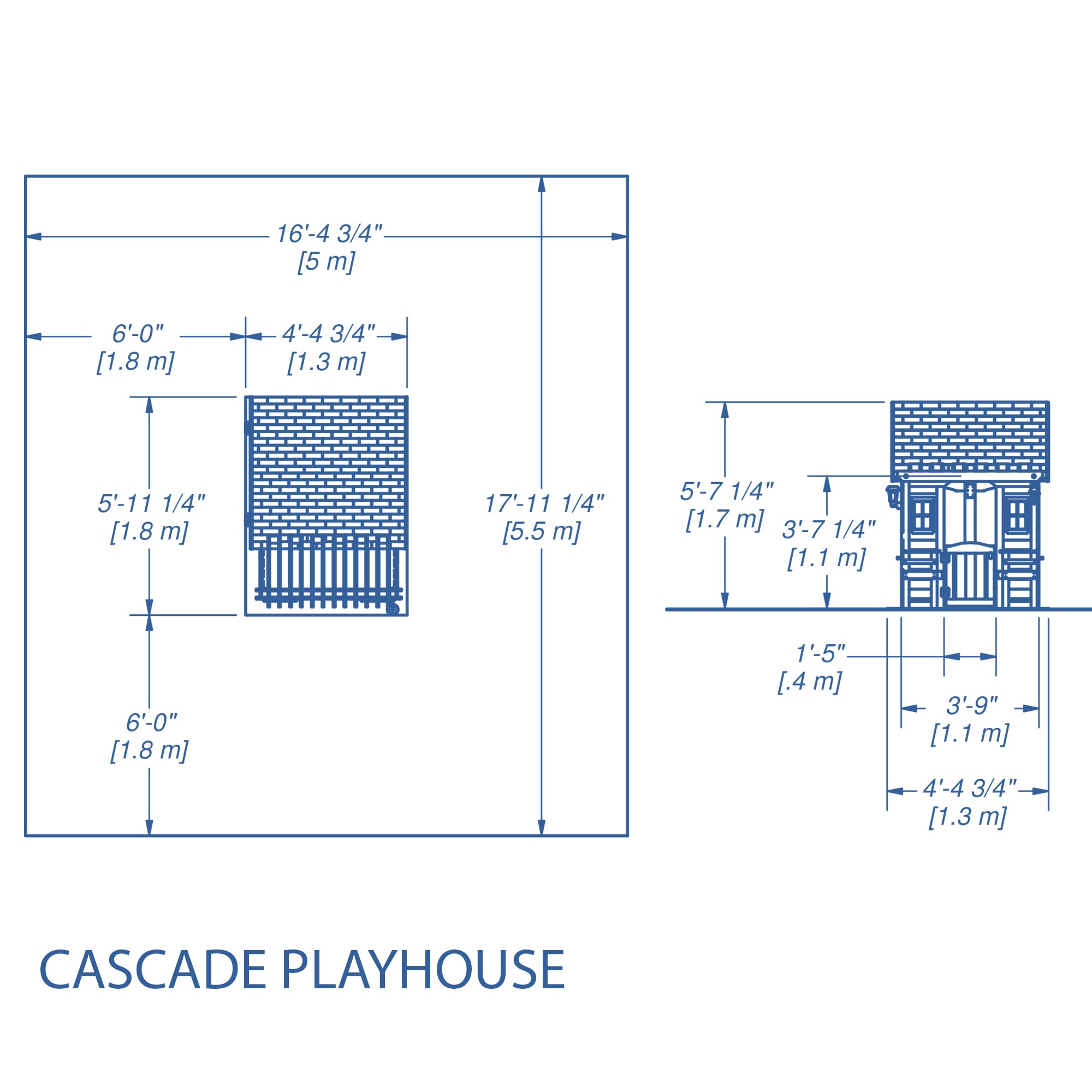 Backyard discovery cascade cedar 2024 playhouse