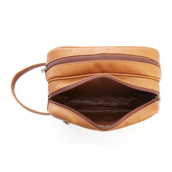 royce leather toiletry bag